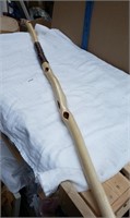 49" Wooden Walking Stick - Hand Carved