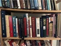 Row of Books on shelf