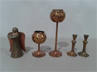 Brass/Copper Candle Holders