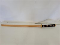 TRAINING WOOD SWORD - APPROX 40 IN