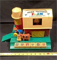 Push Button Farm Guidance Toy