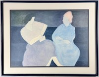 Milton Avery, "Conversation" Framed Print
