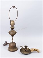 2 Brass Lamps