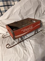 Coca homemade sled