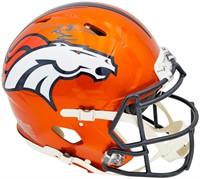 Russell Wilson Autographed Orange Authentic Helmet