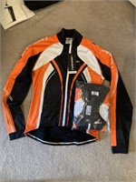 Garneau Orange Cycling Jackets Sz S, New