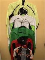 Long & Short Sleeved Cycling Shirts Sz Men's S