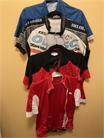 Assorted Short Sleeved Cycling Shirts 2 Sz S