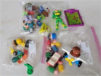 SEVERAL BAGS OF PLASTIC TOY FIGURES-FISHER PRICE &