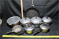 Lot of Pans & Skillets RevereWare & Others