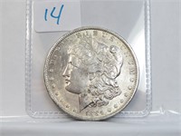 1884 O Morgan Silver Dollar