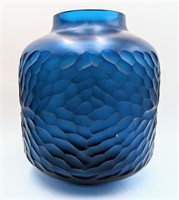 Blessings Unlimited Chiseled Glass Vase