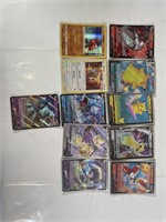 11-Mixed Pokemon Foil cards see pics