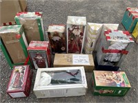 QUALITY LOT OF CHRISTMAS FIGURES - LOOK $$$