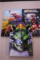 3- Power Rangers Graphic Novels