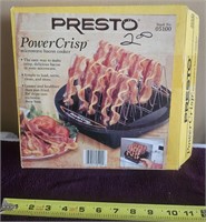 Presto Power Crisp Bacon Cooker