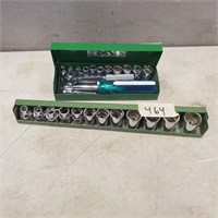 Metric 1/4,3/8"  S & K Sockets