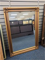 Large Gold Framed Mirror