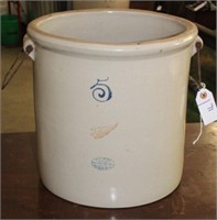 5 GAL REDWING CROCK W/BALE HANDLES