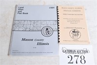 1984 Mason Co. Plat Book & Cookbook