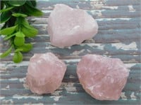 ROSE QUARTZ ROCK STONE LAPIDARY SPECIMEN