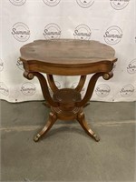 Empire style end table