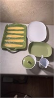 Corn Platter, Platters, Bowls, Cream and Sugar