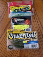 (3) Packs of Fishing Baits