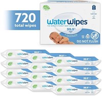 WaterWipes Plastic-Free Original Baby Wipes 12pks