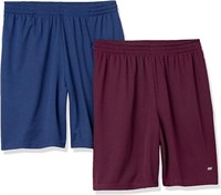 Mens 2-Pack Loose-Fit Performance Shorts