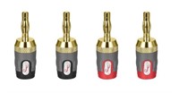 4Pk Rocketfish Banana Plug (RF-G11902-C)