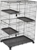 Large 3-Tier Cat Cage Playpen Box Crate Kennel