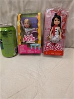 Barbie Chelsea and Kelly Dolls New in Box