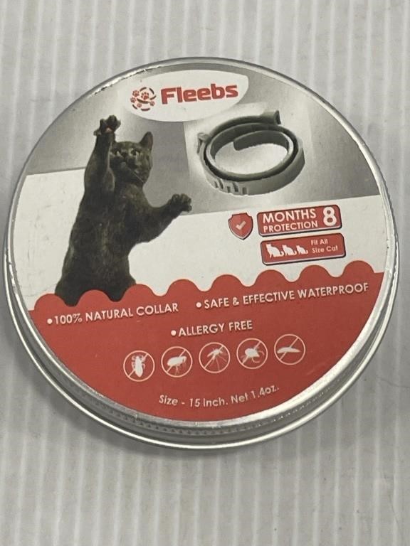 Fleebs flea and tick collar for cats