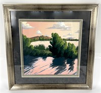 VTG Art "Reflections" Signed & Numbered Lithograph