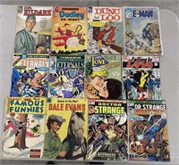 Group of Mixed Vintage Comic Books