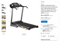 N9581  MaxKare Treadmill with Incline