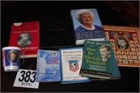 Presidential Books and Cup