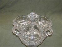 Cambridge Gadroon 3 Part Covered Dish Crown Finial