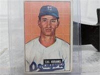 Qty (6) 1951 Bowman Baseball Cards