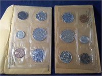 1961 AND 1962 SILVER MINT SET