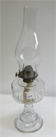Antique Clear Coal Oil lamp