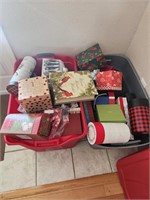 2 Totes of Gift Boxes