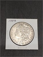 1884 Morgan Silver Dollar