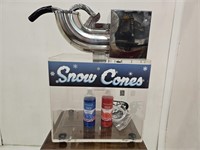 Working Snow Cone Machine Carnival  King  16 x 24"