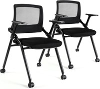 1 Foldable Reception Chairs with Wheels