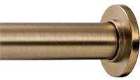 IVILON CURTAIN TENSION ROD 24-36IN WARM GOLD 1IN