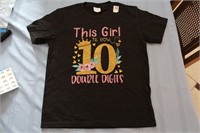 Youth's This Girl Is Now 10 T-shirt Size M