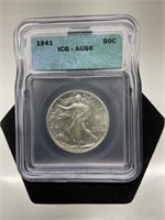 1941-P Walking Liberty Half Dollar C&G