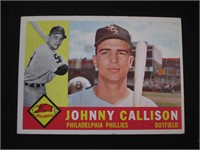 1960 TOPPS #17 JOHNNY CALLISON PHILLIES